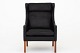 Roxy Klassik 
præsenterer: 
Børge 
Mogensen / 
Fredericia 
Furniture
BM 2204 - 
Nybetrukket 
øreklapstol med 
sort ...