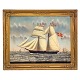 Aabenraa 
Antikvitetshandel 
præsenterer: 
C. L. 
Weyts, 1828-76, 
stil: 
hinterglasmaleri 
forestillende 
skibet ...