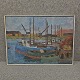 Kinnerup Antik 
& Porcelæn 
præsenterer: 
Maleri af 
fiskehavn
Poul Sørensen