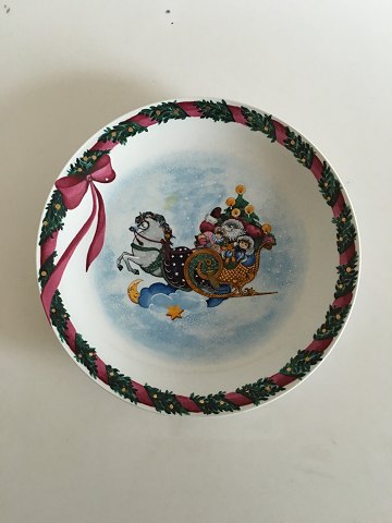 Royal Copenhagen Jingle Bells Rundt Kagefad No 177.501/376