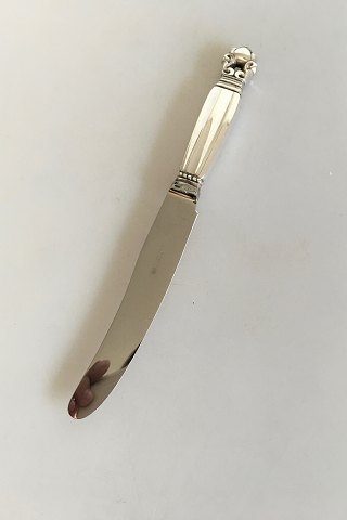 Georg Jensen Sterling Sølv Konge Frugtkniv No 072