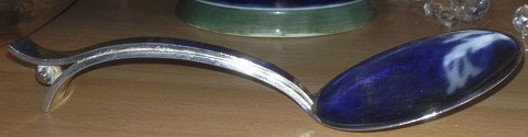 Hans Hansen Sterling Silver Serving flat spoon designed by Karl Gustav Hansen