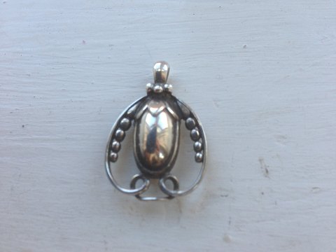 Georg Jensen Sterling Sølv Årsvedhæng 1990