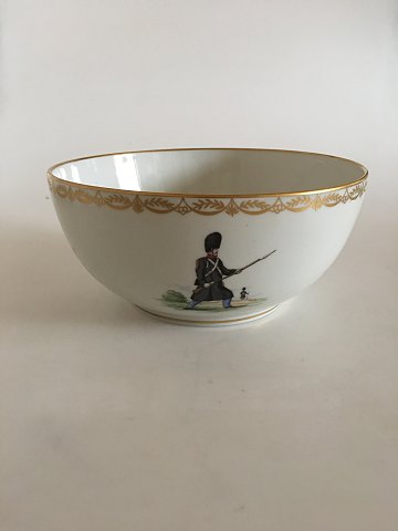 Royal Copenhagen The Royal Lifegarde 325th Jubilee Bowl