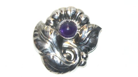 Georg Jensen, Broche med Ametyst # 71
SOLGT