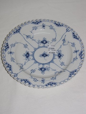 Blue Fluted Full Lace 
Dinner plate
Royal Copenhagen.