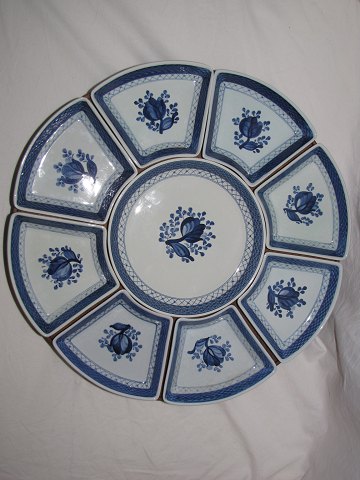 Tranquebar 
Cabaret dish
Aluminia/Royal Copenhagen