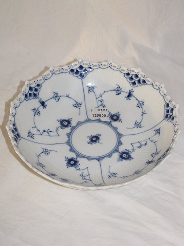 Blue Fluted 
Full Lace
Round bowl
Royal Copenhagen
