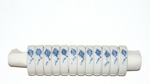 Royal Copenhagen Blue Fluted Plain, 12 Napkin Rings