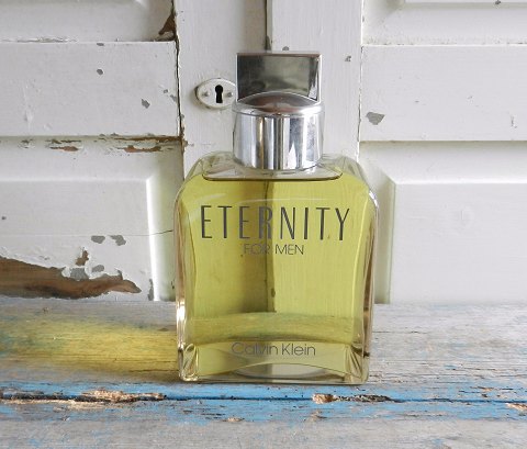Stor udstillings parfume flaske, Eternity fra Calvin Klein