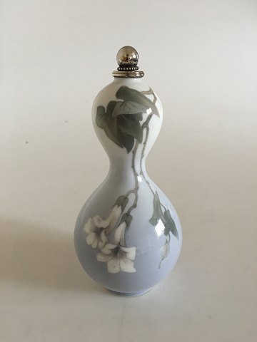 Royal Copenhagen Art Nouveau Sølv monteret Baluster formet vase 43/121