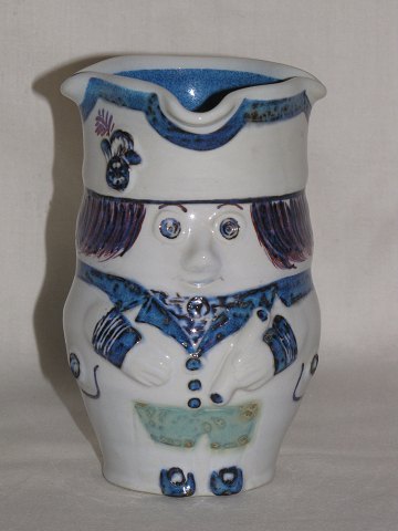 Figure jug
Aluminia / Royal Copenhagen.