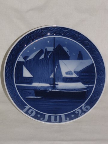 Christmas plate 1926
Royal Copenhagen