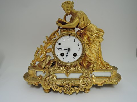 French
 bronze clock