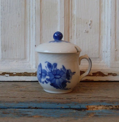 Royal Copenhagen Blue Flower mustard cup no. 8211