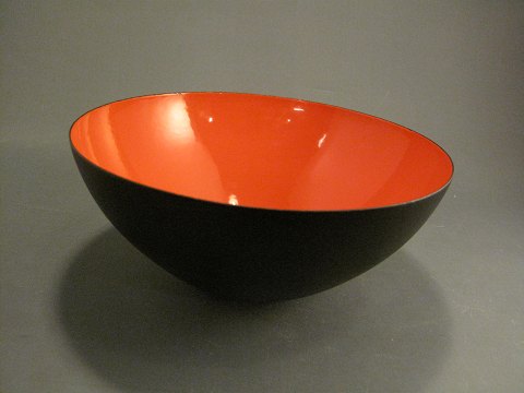 Herbert krenchel krenit skål, rød/orange 11 cm høj