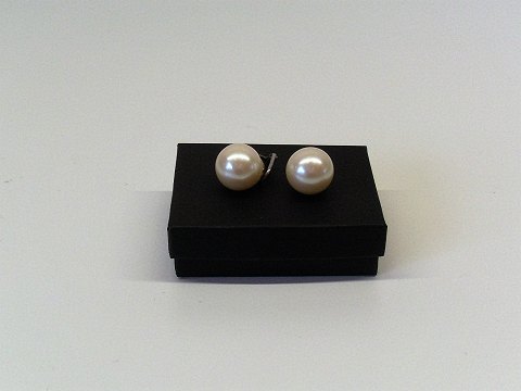 Perle øreklips