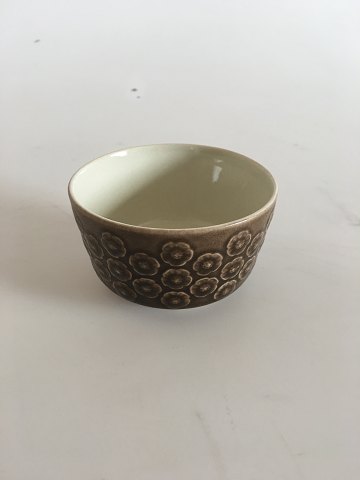 Bing and Grondahl / Kronjyden Brown Azur Sugar Bowl