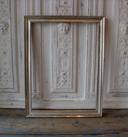 19th century silver frame 44x57cm.