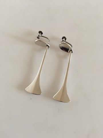 Hans Hansen Sterling Silver Earrings No 444