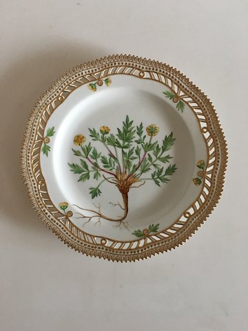 Royal Copenhagen Flora Danica Gennembrudt Frokosttallerken No 20/3554