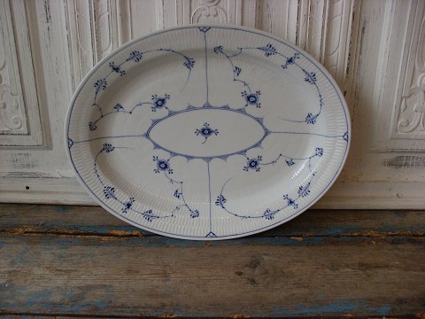 Royal Copenhagen Musselmalet stort fad no. 101, 45cm.