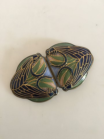 Royal Copenhagen Belt Buckle with dragonflies No 333 in original box