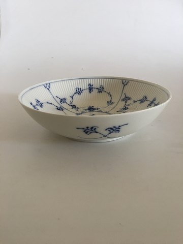 Royal Copenhagen Blue Fluted Plain Salad Bowl No. 19