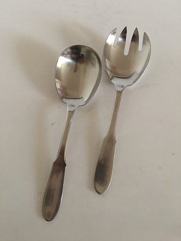 Georg Jensen Stainless Matte "Mitra" Serving Set