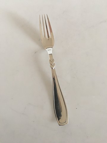 "Rex" Frokostgaffel i Sølv. 17.2 cm. W & S Sørensen