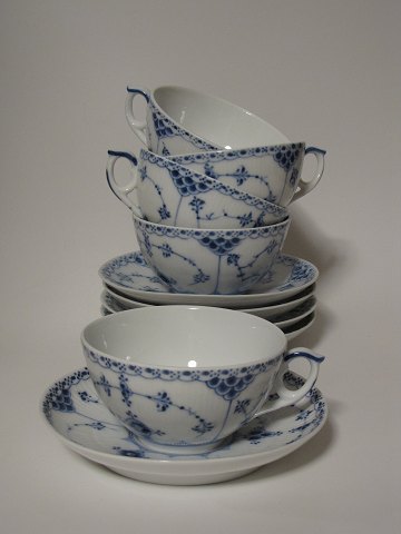 Musselmalet Halbspitze 
Teetasse
Royal Copenhagen