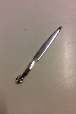 Georg Jensen Sterling Sølv Pinje Brevkniv i helsølv No 64