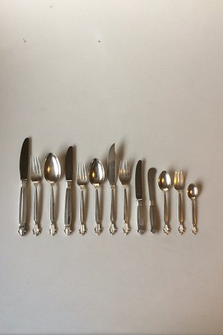 Georg Jensen Sterling Silver Acanthus Flatware Set 156 pieces