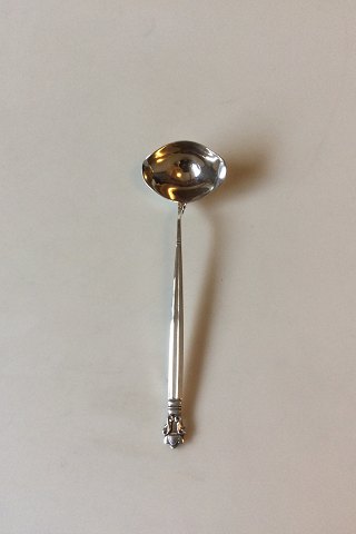 Georg Jensen Sterling Silver Acorn Cream Ladle No 156