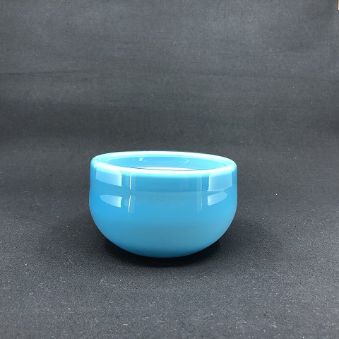 Oceanblå Palet skål, 12 cm.
