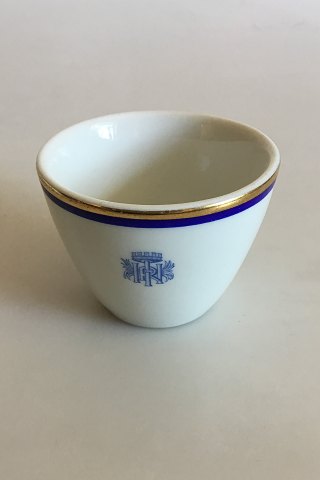 Royal Copenhagen Hotel Espresso Cup with Logo, No Saucer No 9602