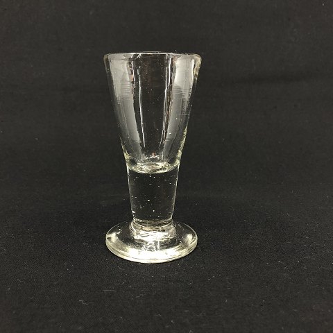 Free Masons glass from the beginning of the 20th century
