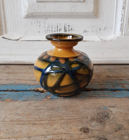 Kähler kohorns dekoreret vase 9 cm.