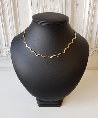 Necklace in 14ct gold - 43.5 cm.
