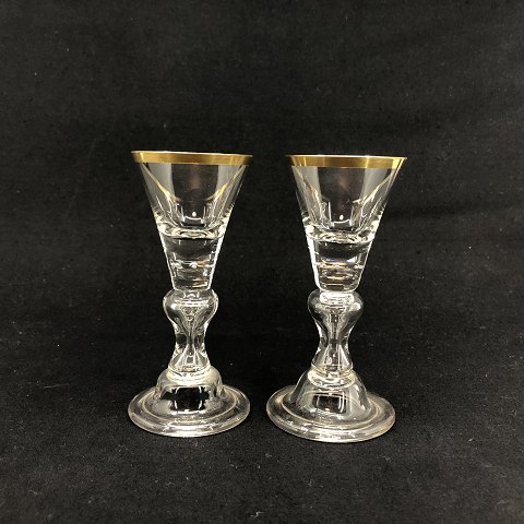 Aristocracy cordial glass from Josephinenhütte
