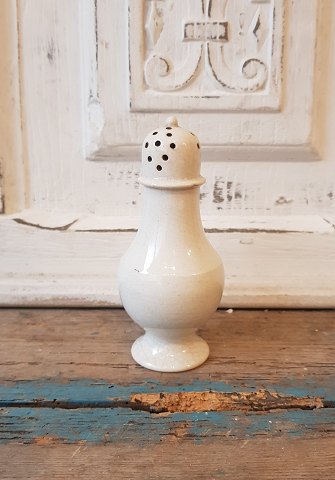 19th century creamware saltshaker