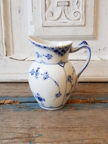 Royal Copenhagen - Blue Fluted Half Lace creamer no. 523