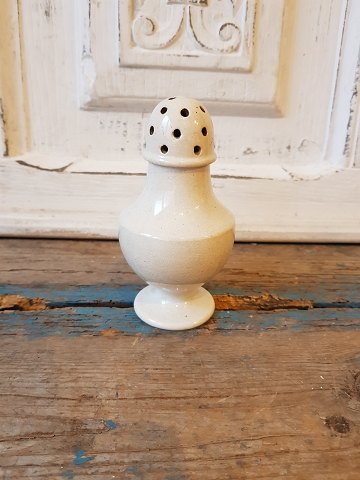 19th century creamware saltshaker