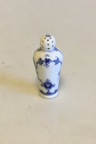 Royal Copenhagen Musselmalet Riflet Kurvert Salt/Peberbøsse No 439