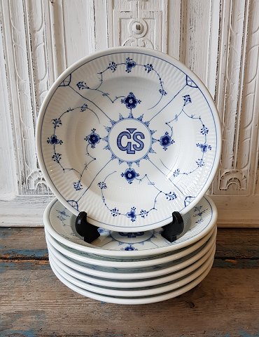 B&G Blue Traditional soup plate no. 2008 - 24 cm.