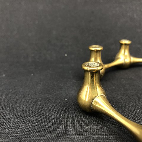 Brass candlestick by Jens Harald Quistgaard
