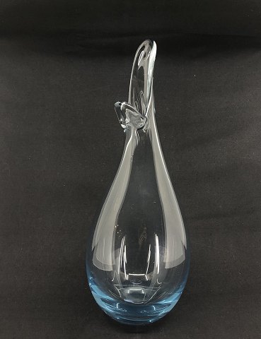 Duckling vase from Holmegaard Glasswork
