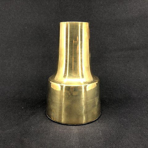 Brass candlestick by Hans Bunde for Cohr
