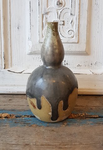 Patrik Nordström for Royal Copenhagen vase in stoneware with running glass from 
1919