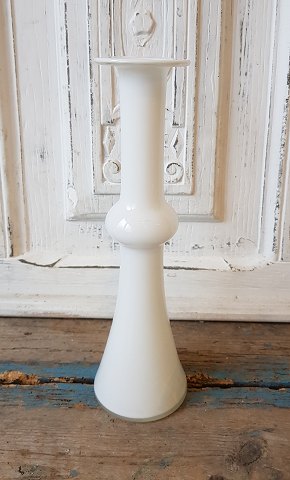 Holmegaard hvid Carnaby vase 26 cm.
